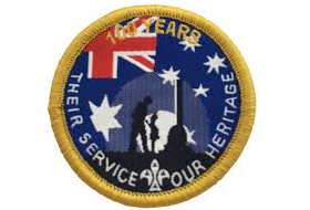 Their Service Our Heritage Badge